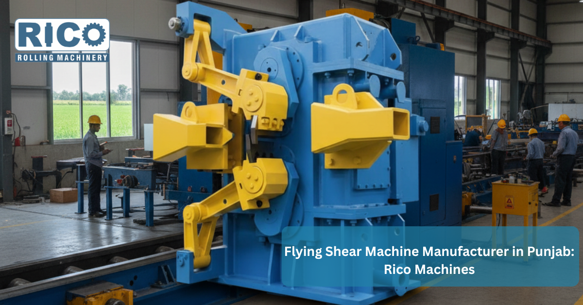 Flying Shear Machine Manufacturer in Punjab