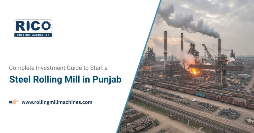 Steel Rolling Mill Plant in Punjab
