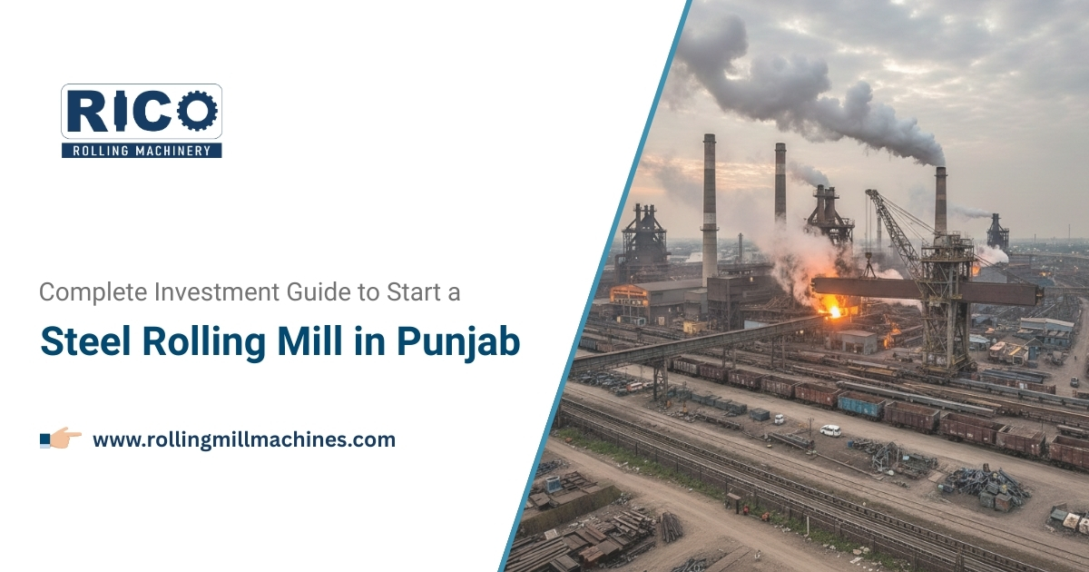 Steel Rolling Mill Plant in Punjab